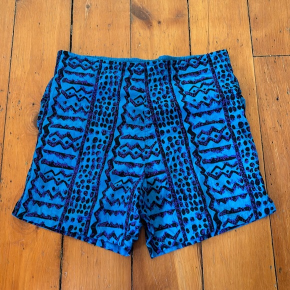 Vintage mesh lined nylon shorts - Picture 1 of 5